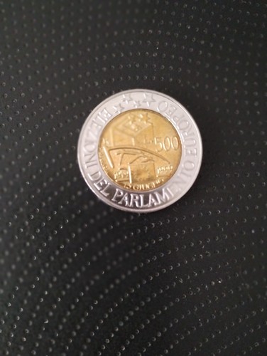 Moneta 500 lire - moneta,