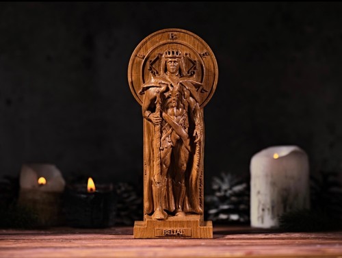 Statua demone belial goetia - demone,