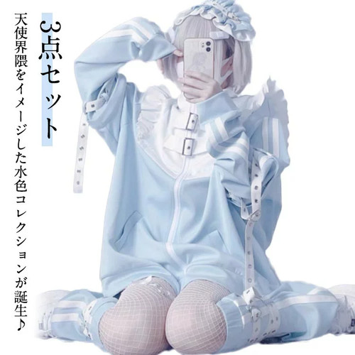 Set maglia blu - jirai, kei