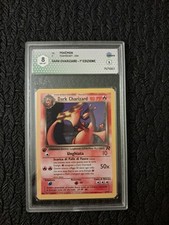 Dark Charizard Prima Edizione 28/82 Graad 8