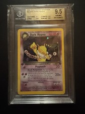 Pokemon Team Rocket 2000 First Edition Dark Hypno Holo #9/82 BGS 9.5 1a Prima