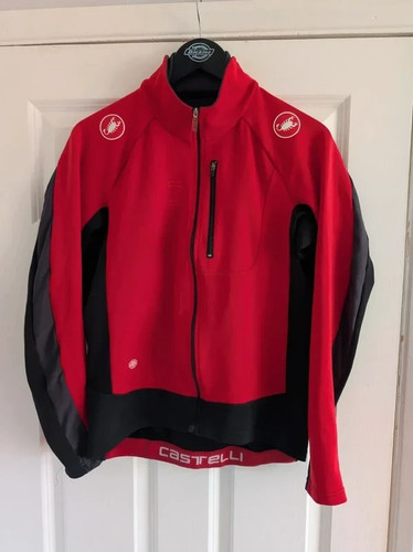 Giacca ciclismo castelli rosso - ciclismo,