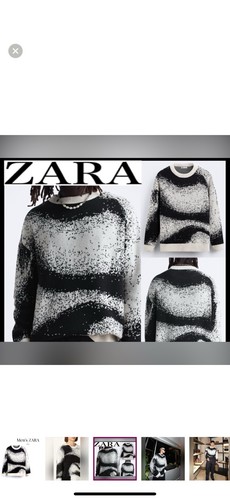 Nwt zara pixelated - nwt, jacquard