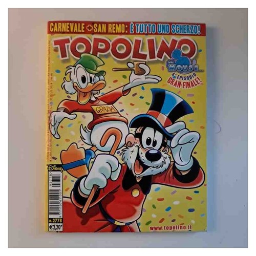 Topolino libretto 2778 walt - topolino,