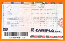 C0755 - Vecchio BIGLIETTO