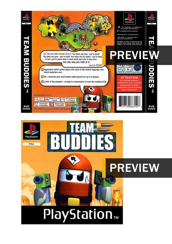 Team buddies playstation - team,
