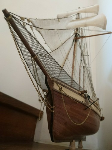 Veliero legno fatto mano - legno,