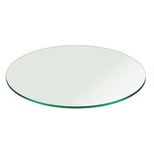 Tavolo rotondo in vetro