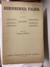 Giurisprudenza italiana anno - giurisprudenza, italiana,