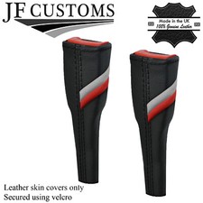 Nero Punto Sport Strisce 2X Sedile Cintura Lungo Cover per Audi Tt MK3 15-20