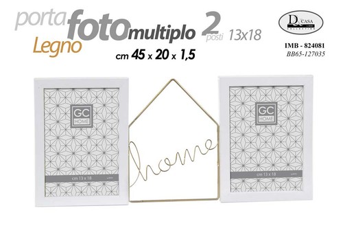Porta foto cornice multiplo - foto,