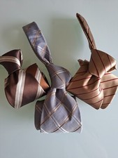 N.3 Cravatte in seta 100% Made