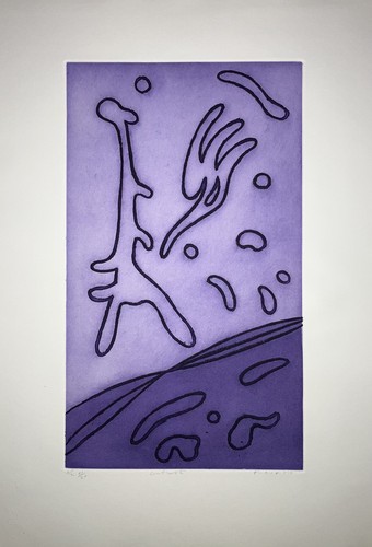 Giulio turcato gravure signée - turcato,