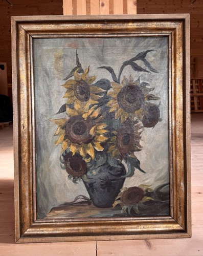Grande quadro girasole tela - grande,