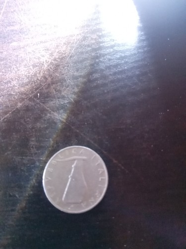 Moneta lire rara delfino - moneta, da