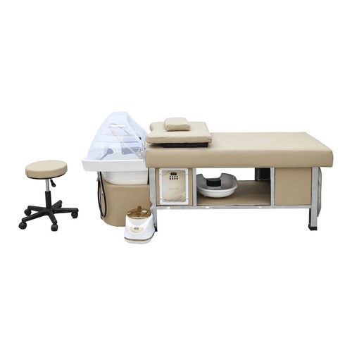 Head spa bed shampoo - bed, con