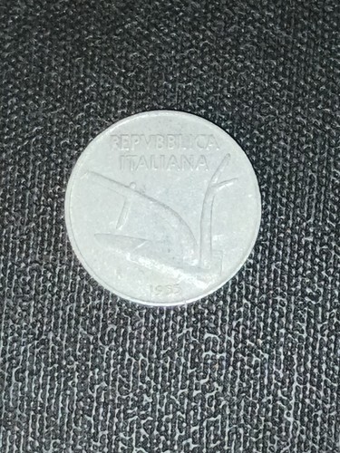 Antica moneta lire 1955 - antica,