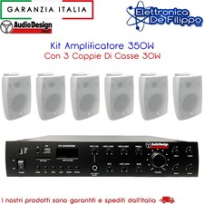 Kit Amplificatore 350W Con 3