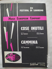 FAUSTO CIGLIANO - JENNY LUNA "COSE INUTILI" - BRUNO MARTINO "CAMMINA" - 1962
