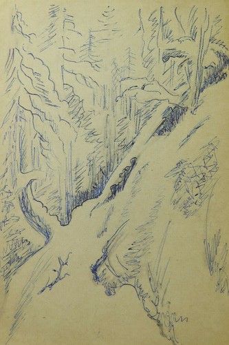 Vecchio disegno bozzetto - vecchio,