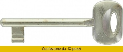 Chiave patent nichelata - chiave,