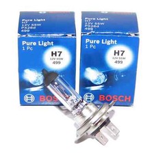Bosch h7 12v 55w  lampadine alogene fari anteriori