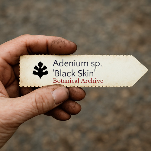 Adenium black skin - sp., 'black