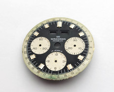 Wakmann cronografo tripla data valjoux 72C quadrante ricambi.