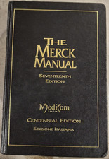 1999 MANUALE MERCK DI DIAGNOSI E TERAPIA MEDICINA MALATTIA CURA MEDICO SANITA'
