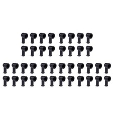 40 Pezzi 15 mm x 8 mm Nero