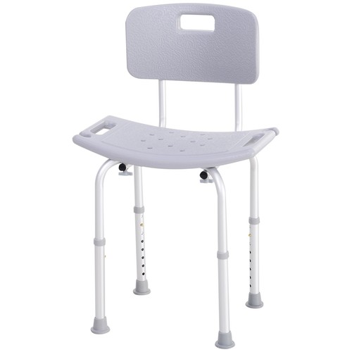 Homcom sedia doccia altezza - homcom,