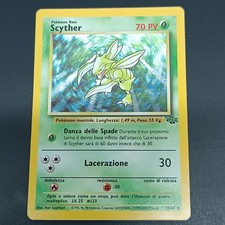 Carta Pokemon Scyther JU 10 Jungle Rara Holo Italiano Near Mint B159