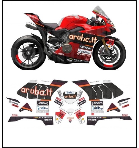 Adesivi panigale r sbk - adesivi, v4
