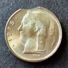 Belgio - rara moneta da 1