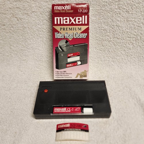 Maxell vcr pulitore - vcr, tipo