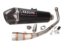 Marmitta Yasuni Scooter 4 Black Edition per Honda Forza, SH 125 -2020 -Euro4