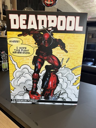 Statua deadpool premium - deadpool, format