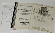 Manuale ricevitore nazionale HRO-50, fotofatto e schema pieghevole Sam's.