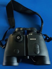 Binocolo Minox BN 7x50 DCM nero; condizioni di alta qualità con scatola e manuali 