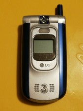 LG U8330  Conchiglia Cell Vintage per Ricambi  forse funzionante col.Grigio/Blu