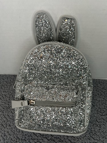 Zaino bling bunny argento - zaino,