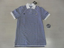7484  NIKE INTER FC  POLO RAPPRESENTANZA STRIPE SHIRT TEE COTTON COTON