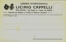 #BOLOGNA: testatina- LICINIO CAPPELLI- Libreria Internazionale