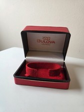 BULOVA Quartz Vintage Watch Box Scatola per orologio Uhrenbox