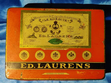 Scatola in latta per sigarette