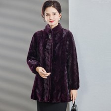 Luxury 100% Mink Fur Coat