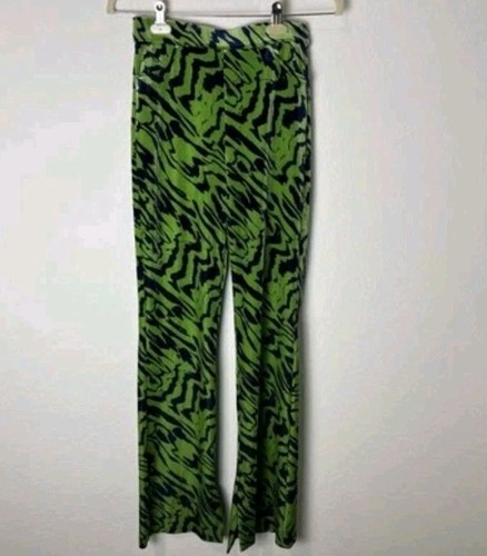 Pantaloni svasati zara - zara, verde