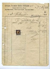 Senigallia "Officina Meccanica Orfeo PUPAZZONI riparazioni motocicli 1931