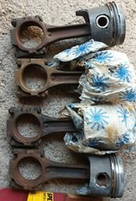 4 Pistoni completi Fiat 124
