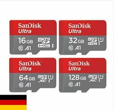 Scheda micro SD originale Sandisk ULTRA 16 GB 32 GB 64 GB 128 GB 256 GB scheda di memoria